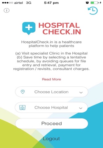 Hospital CheckIn screenshot 2