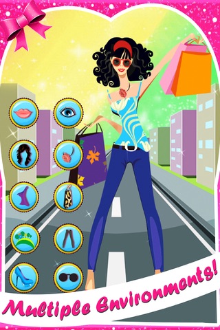 Dressup Girl Games :Glam Girls screenshot 3