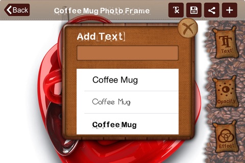 Coffee Mug Photo Frames : Beautiful Photo Frames screenshot 2