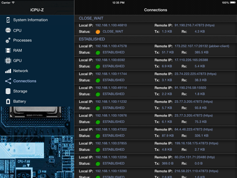 iCPU-Z (System Information, Monitoring tools, Memory Check)のおすすめ画像3