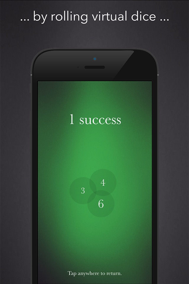 Eldritch Roller - a simple and elegant dice rolling app screenshot 2