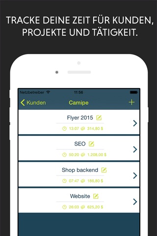 timekraft - Working time tracking with ease screenshot 4