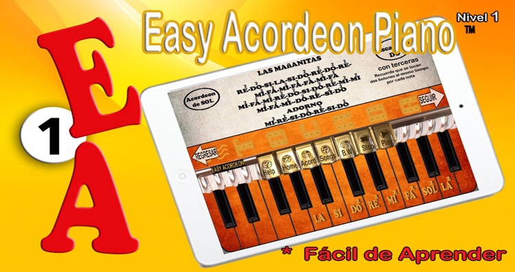 Easy Acordeon Piano 1