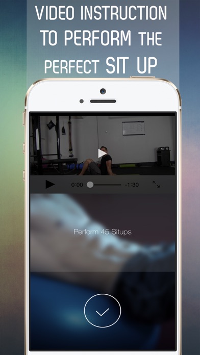 30 Day Sit Up Challenge for Rock Hard Abs Screenshot 3