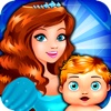 New-Born Baby Princess - My mommys fun girls doll & pregnancy kids care game