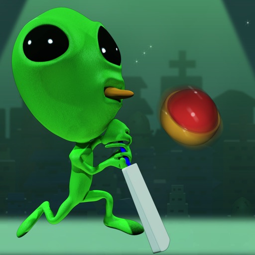 Mega Alien Space Cricket Pro - cool cricket live batting match iOS App