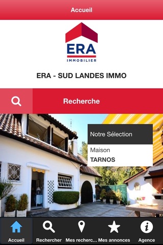 Agence Immobilière ERA TARNOS screenshot 2