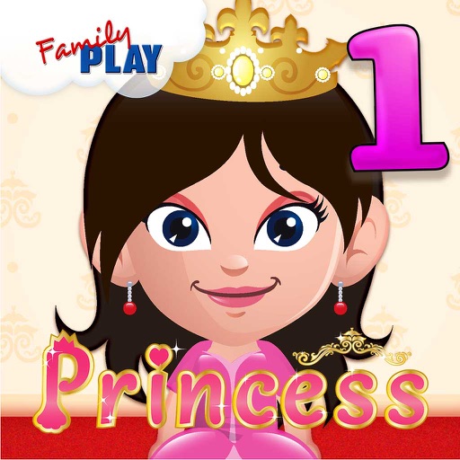 Princess Goes to School: First Grade Learning Games Icon