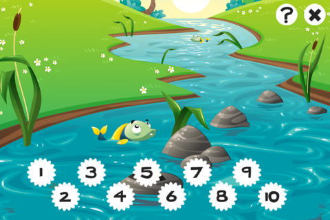 A Fishing Counting Game for Children to learn and play with freshwater fish screenshot 3