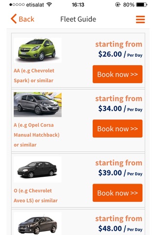 Budget Rent a Car screenshot 2