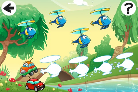 Animated Air-plane and Car-s Game-s: Tricky Sort-ing For Kids and baby screenshot 3
