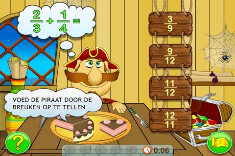 Fractions & Smart Pirates. Lite screenshot 4