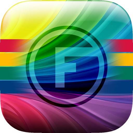 Fonts Maker Rainbow : Text & Photo Editor Wallpapers Fashion Pro icon