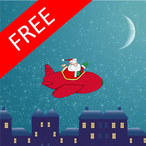 Flying Santa Claus - FREE Xmas Game icon