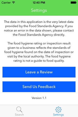 Food Hygiene Ratings - UK Food Standards Agency Ratings screenshot 4