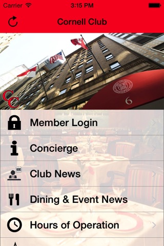 The Cornell Club screenshot 2