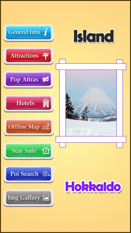 Hokkaido Island Offline Map Guide