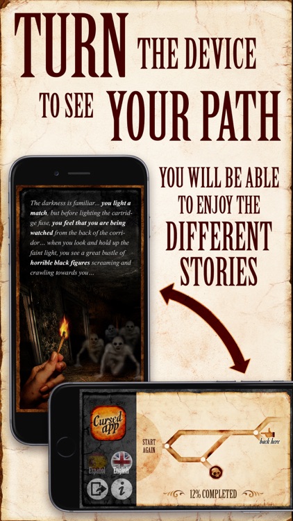 CursedApp: Terror Gamebook screenshot-4