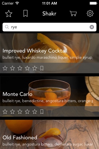 Shakr - Curated Cocktail Guide screenshot 3