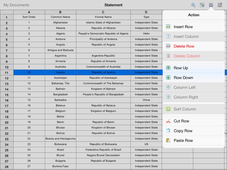 CSV Editor - The ultimate CSV app screenshot-3