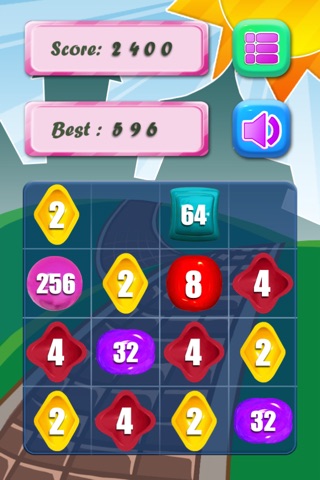 Delicious 2048 Candy Pop Daddy 1010 screenshot 4