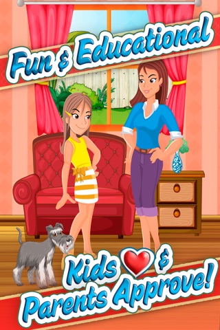 My Fun & Educational Interactive Design Story Tale Game - Izzy and the Stray Dog Book Club For Kids FREE screenshot 2