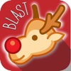 A Christmas Rudolph Reindeer Blast Free - Swipe and match the Iconic of Happy New Year to win the puzzle games