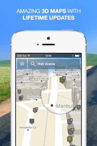 NLife Türkiye: Offline GPS Navigation & Maps screenshot 2