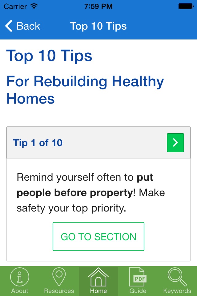 Rebuild Healthy Homes screenshot 3