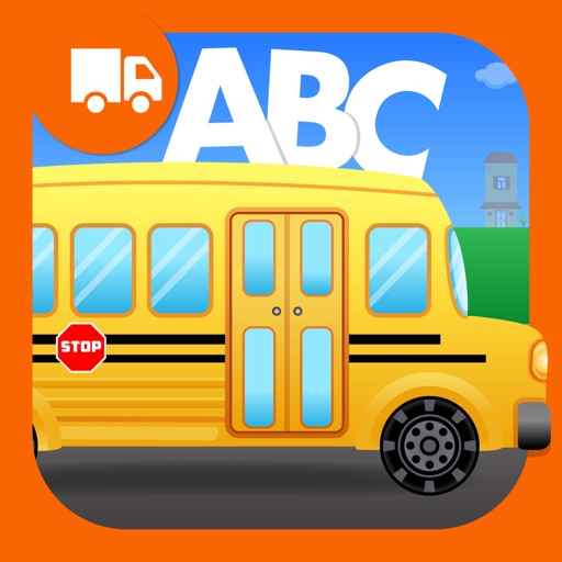 ABC School Bus - an alphabet fun game for preschool kids learning ABCs and love Trucks and Things That Go Icon