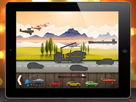 На дороге - головоломки для малышей и детей для iPad