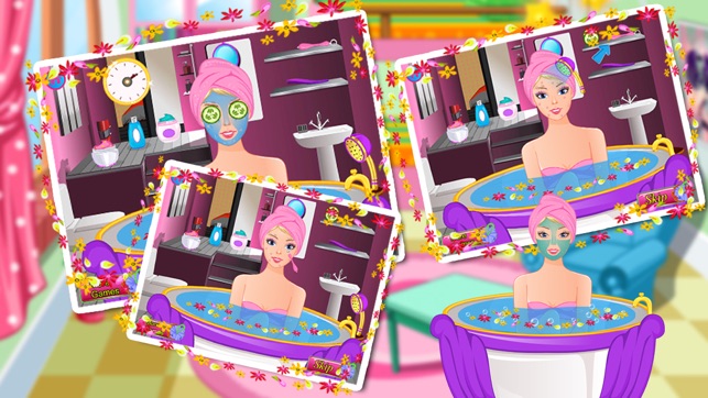 Princess Bathing Spa - Makeover,Make Up,Dress Up,Salon Games(圖2)-速報App