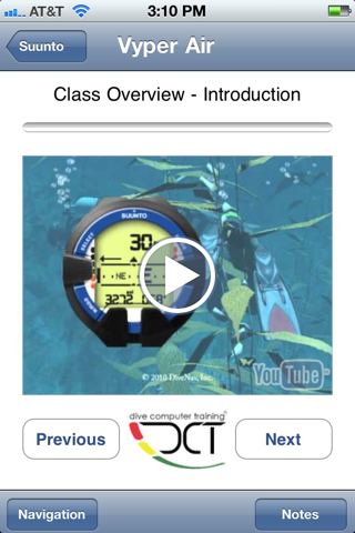 Suunto Dive Computers Training screenshot 3