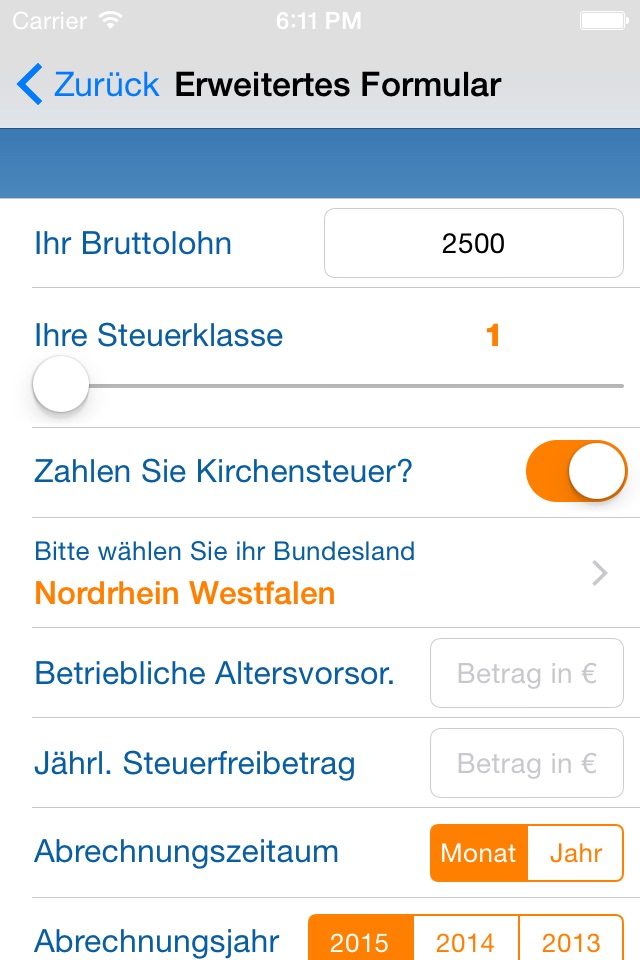 Nettolohn.de screenshot 3