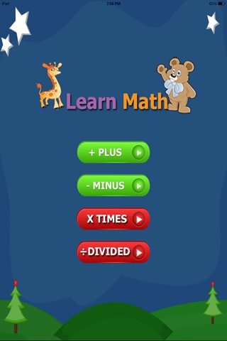 Basic Maths Practice ~ quiz & learn a tricks multiplication addition division fun for kids screenshot 2