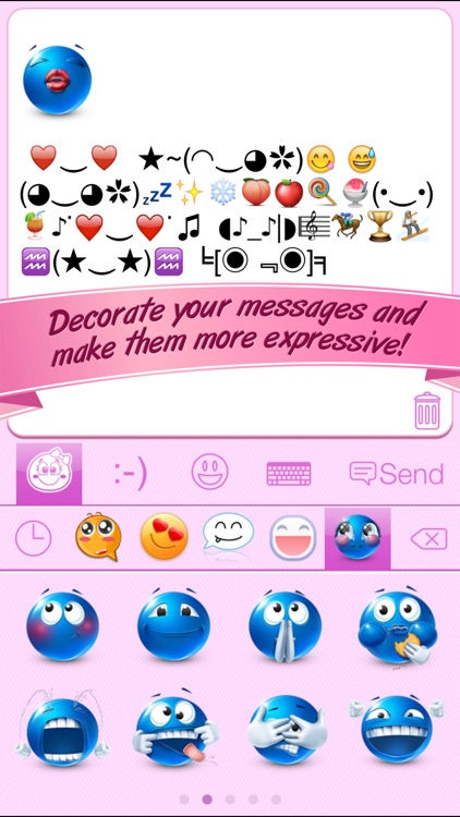 Emoticons Collection Emoji & Smiley Faces with Cute Stickers for Text ...
