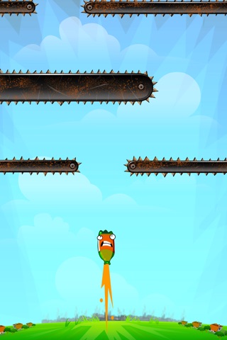 Bottle Rocket - Fly into the sky and avoid difficult traps! screenshot 2