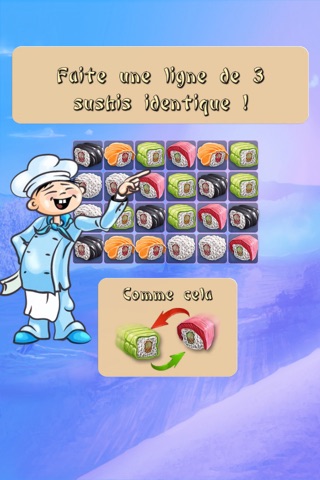 Sushi Quest Match 3 Game screenshot 2