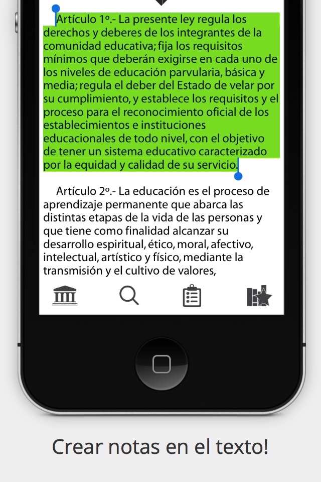 Legislación de Chile screenshot 3