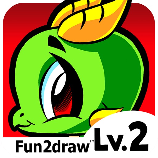 Learn to Draw - Draw and Color Cute Animals Cartoons - Drawing Apps - Fun2draw™ Lv2 Icon