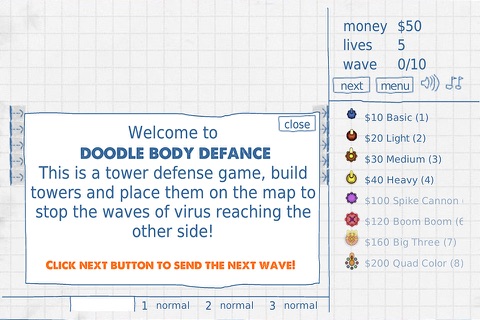 Doddle Body Defense screenshot 3