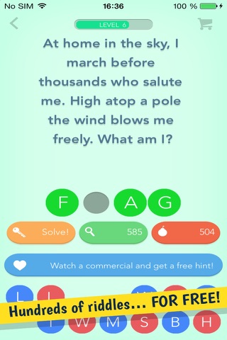 Riddles – The Fun Free Word Game with Hundreds of Riddles screenshot 2