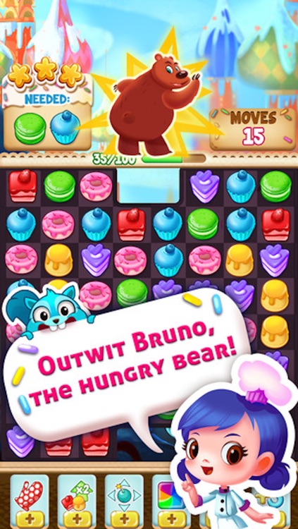 Cookie Crush Blast - Jolly splash match 3 games screenshot-4