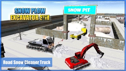 Snow Plow Excavator Sim 3D - Heavy Truck & Crane Rescue Operation for Road Cleaning 1.0 IOS -