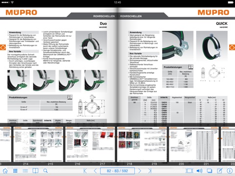 MÜPRO Catalogue screenshot 4