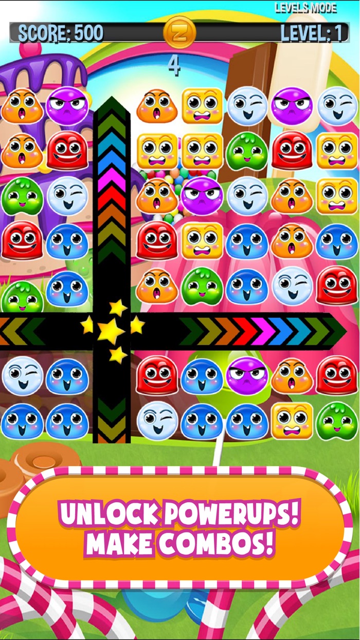 Gummy Jelly Jam Heroes Sweet Bubble Popping Match Game
