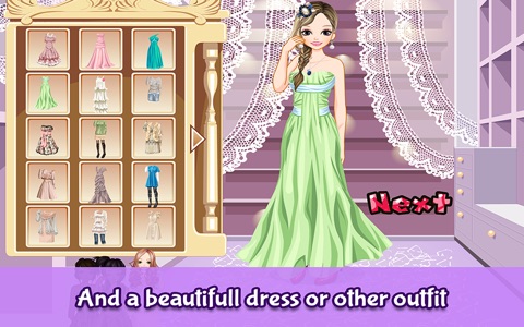 Luxury Girls - Dress up and make up game for kids who love fashion games screenshot 2