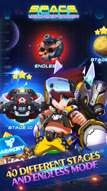 Space:MechDefender by Kod Games Inc.