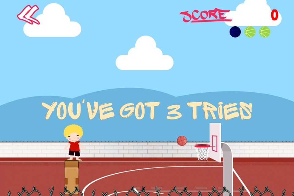 Kids Basketball - Perfect Bullseye Trickshot screenshot 2