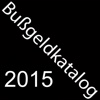 Bußgeldkatalog 2015